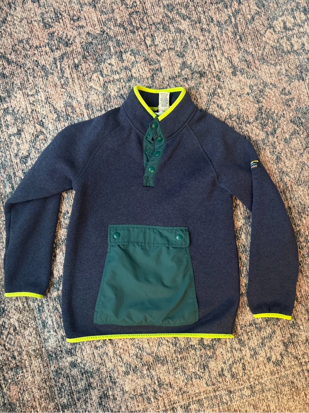 L.L.Bean Half-Snap Fleece Sweater